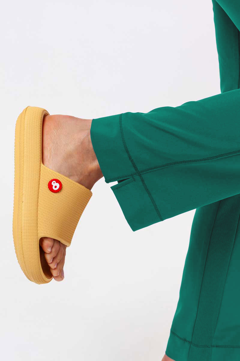 Dámske lekárske nohavice Cherokee Infinity Slim Pull-on zelené-6