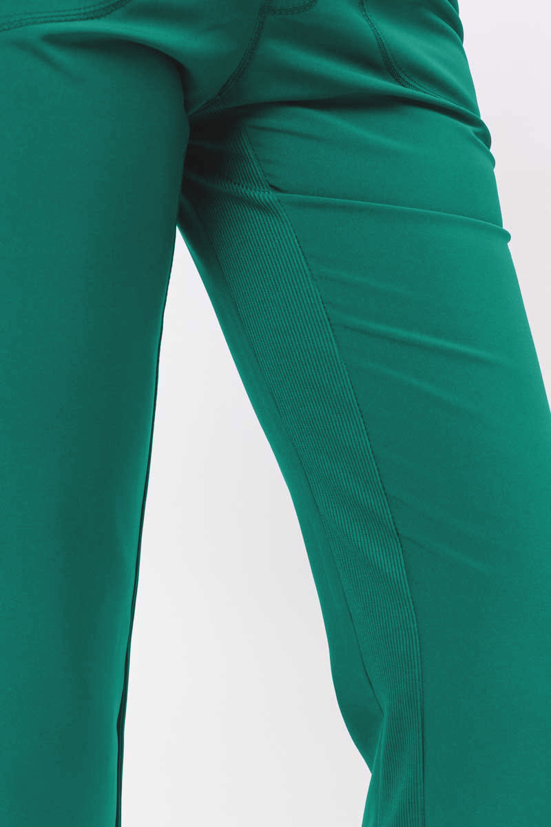 Dámske lekárske nohavice Cherokee Infinity Slim Pull-on zelené-5