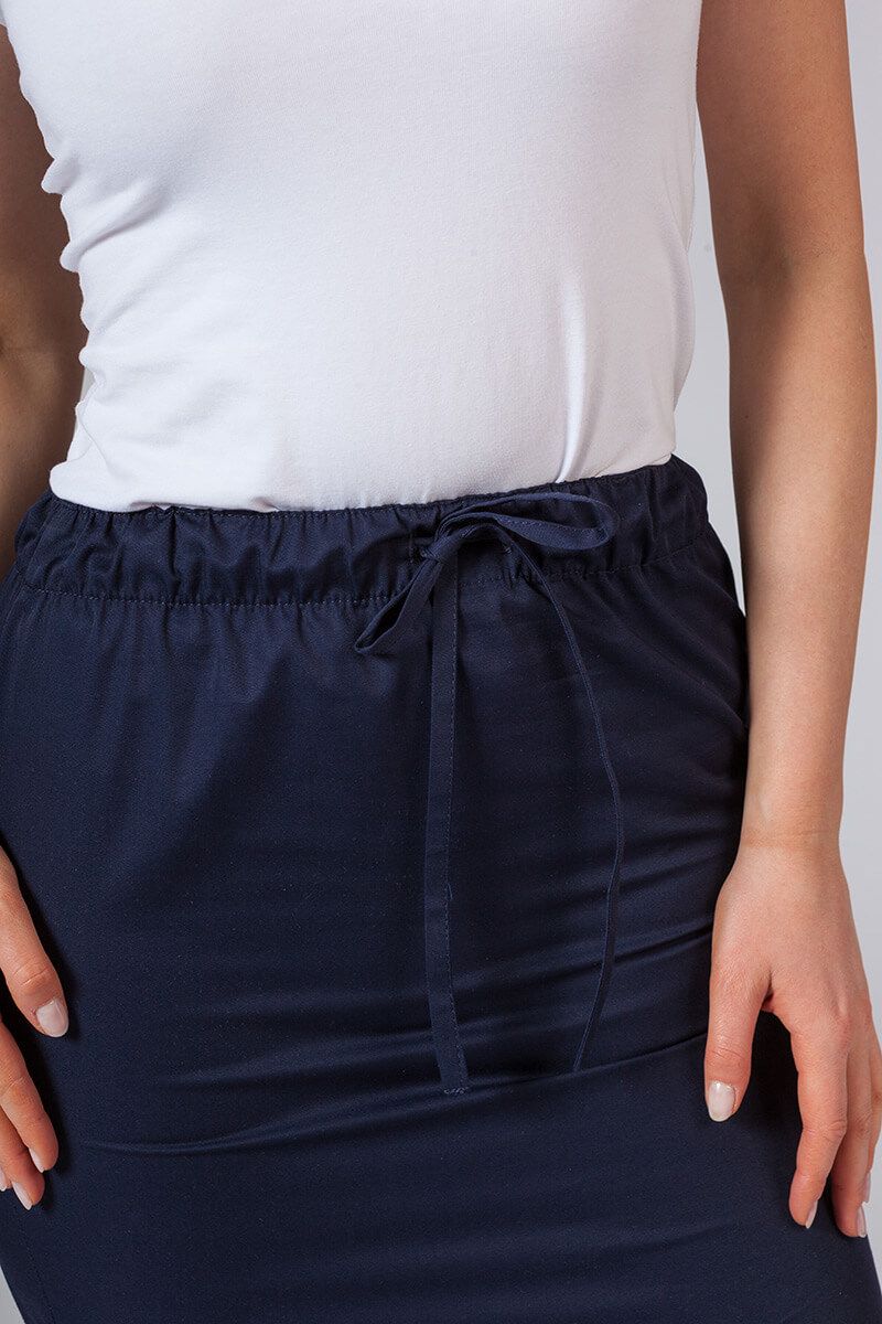 Dlhá zdravotnícka sukňa Sunrise Uniforms námornícká modrá-2