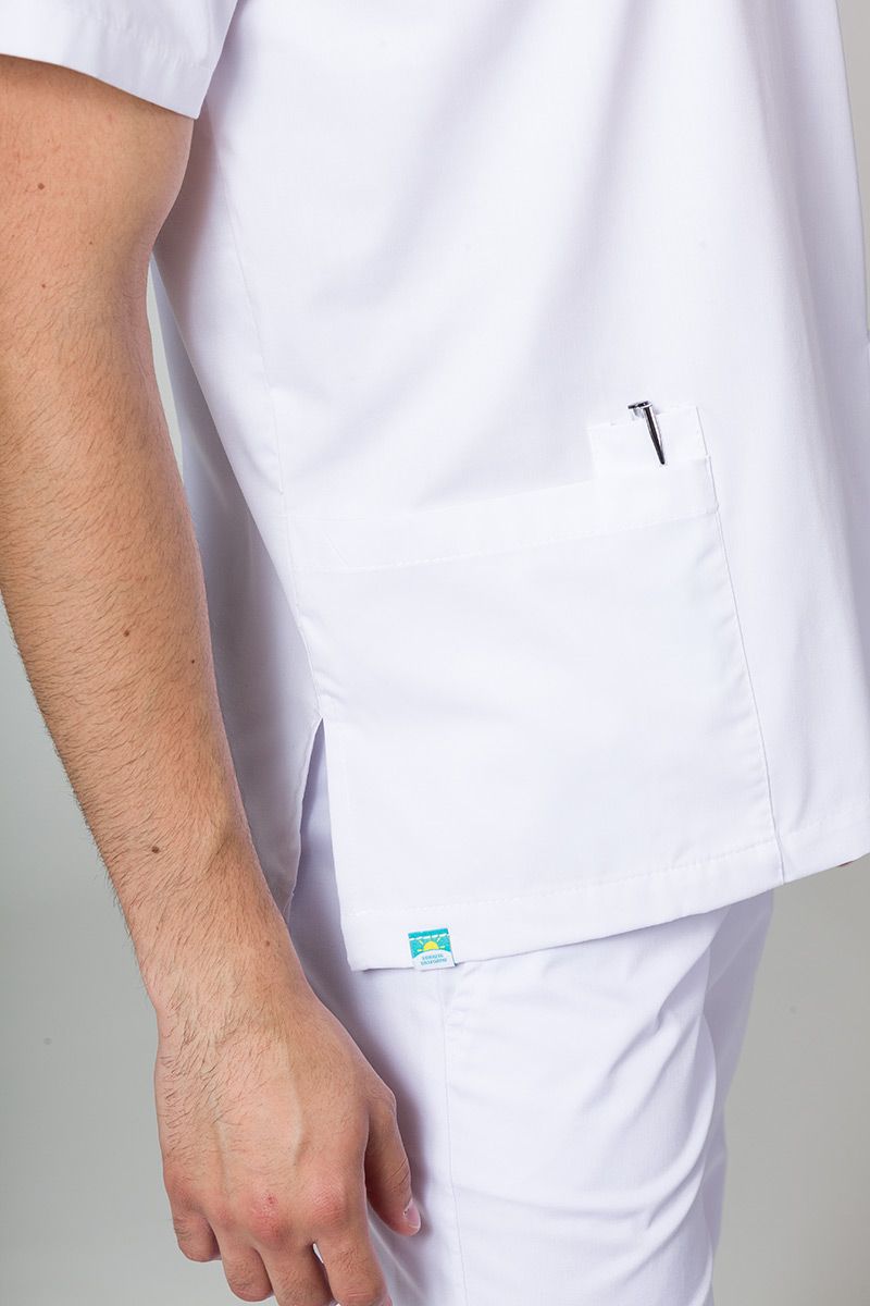 Univerzálna lekárska blúzka Sunrise Uniforms biela-3