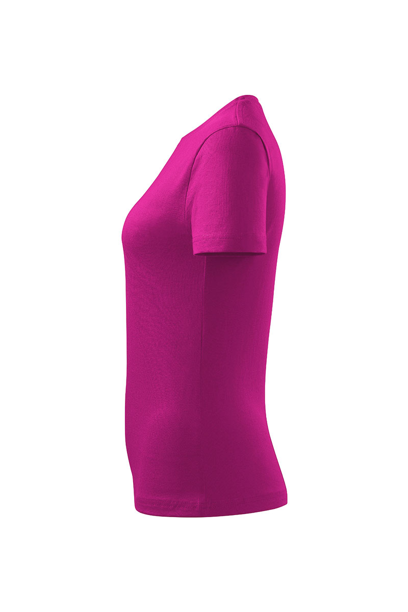 Dámske tričko s krátkym rukávom Malfini Basic fuksjové-3