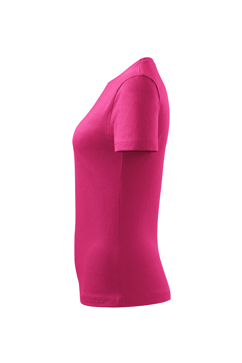 Dámske tričko s krátkym rukávom Malfini Basic malinové-3