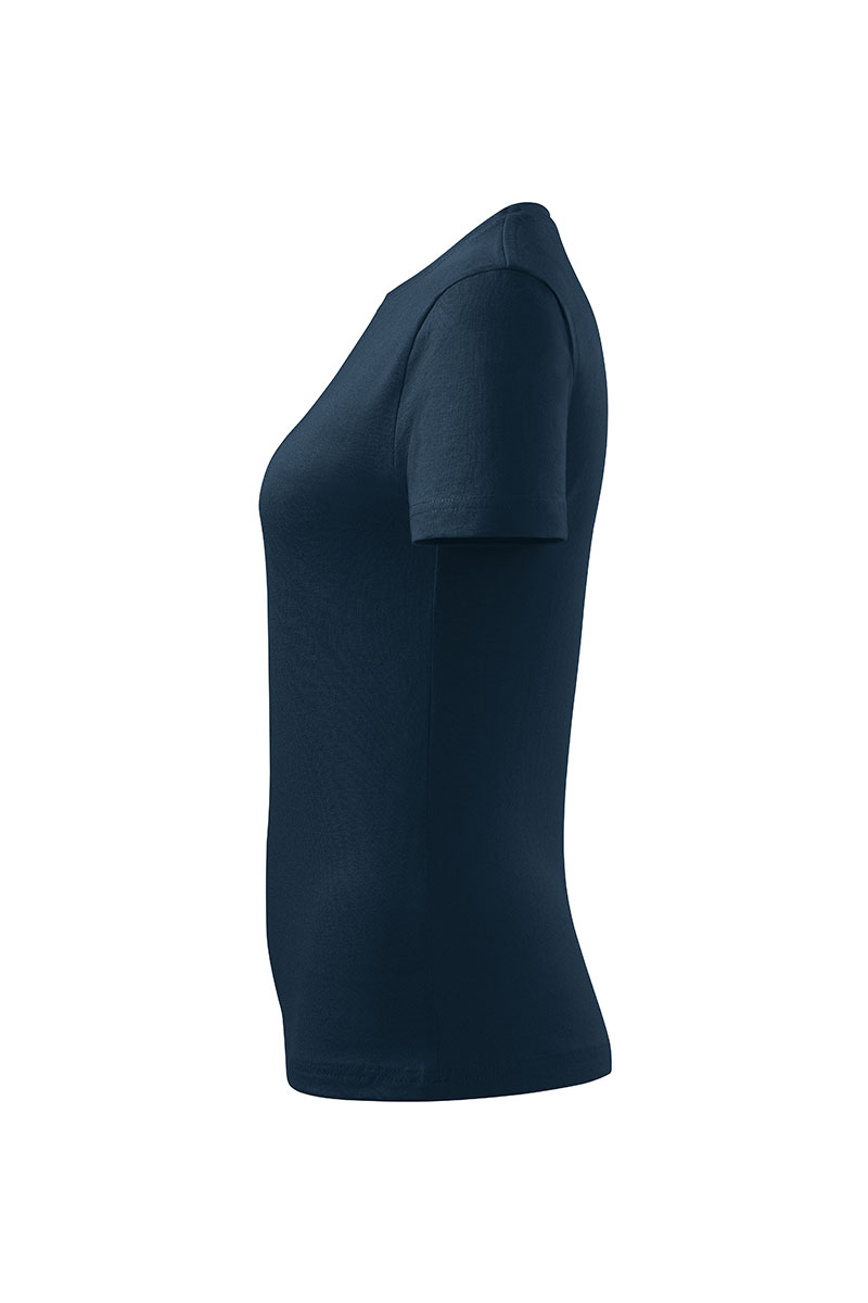 Dámske tričko s krátkym rukávom Malfini Basic námornícky modré-3