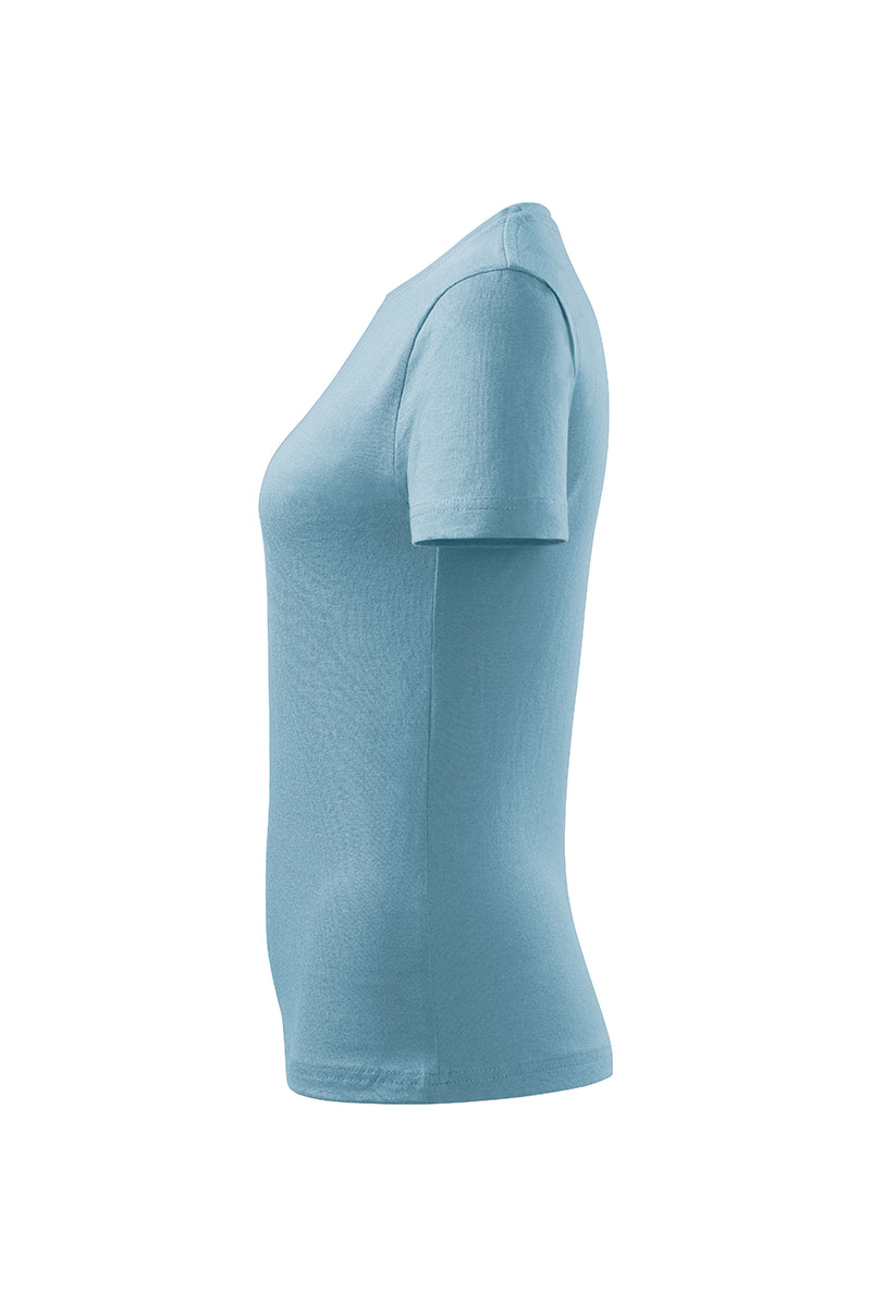 Dámske tričko s krátkym rukávom Malfini Basic modré-3