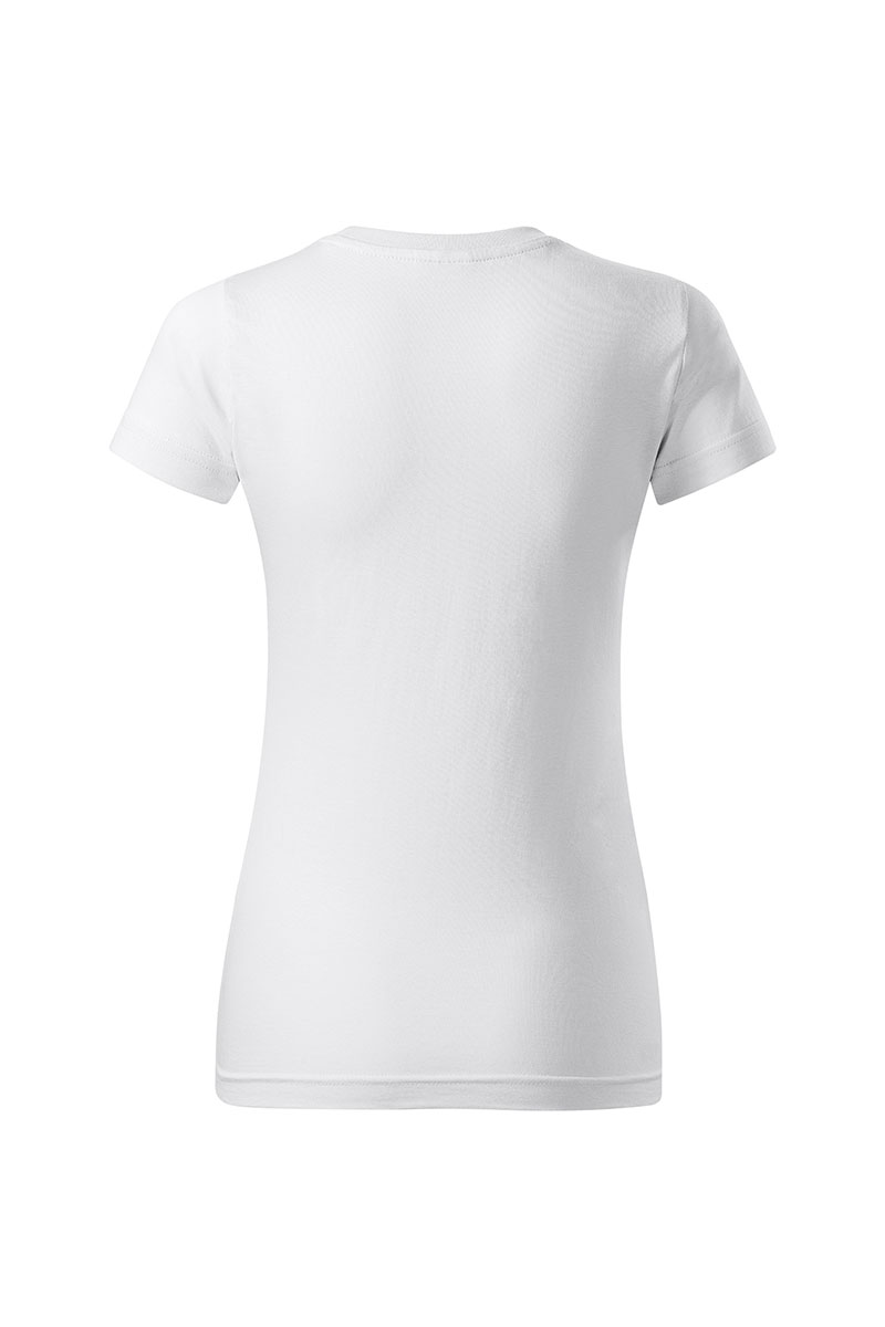 Dámske tričko s krátkym rukávom Malfini Basic biele-1