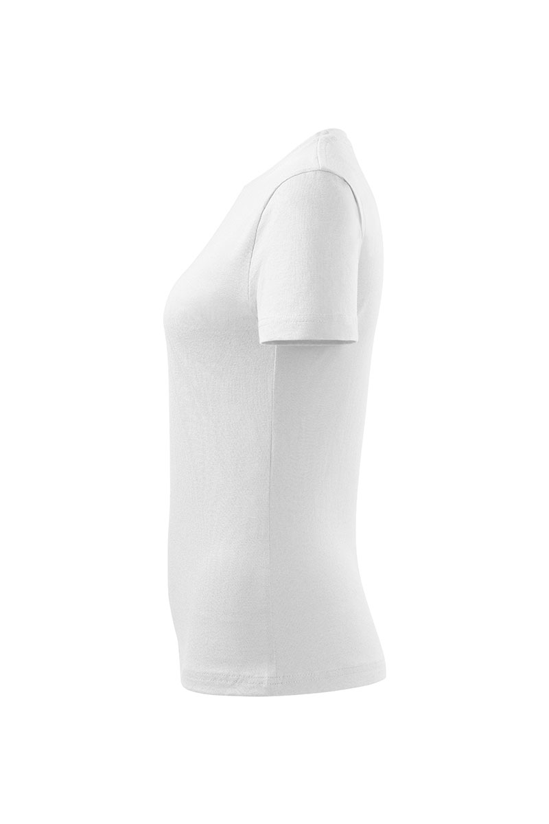 Dámske tričko s krátkym rukávom Malfini Basic biele-3