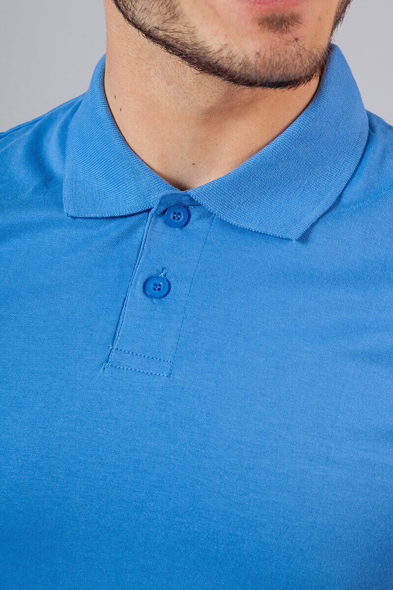 Pánske Polo tričko královsky modré-2