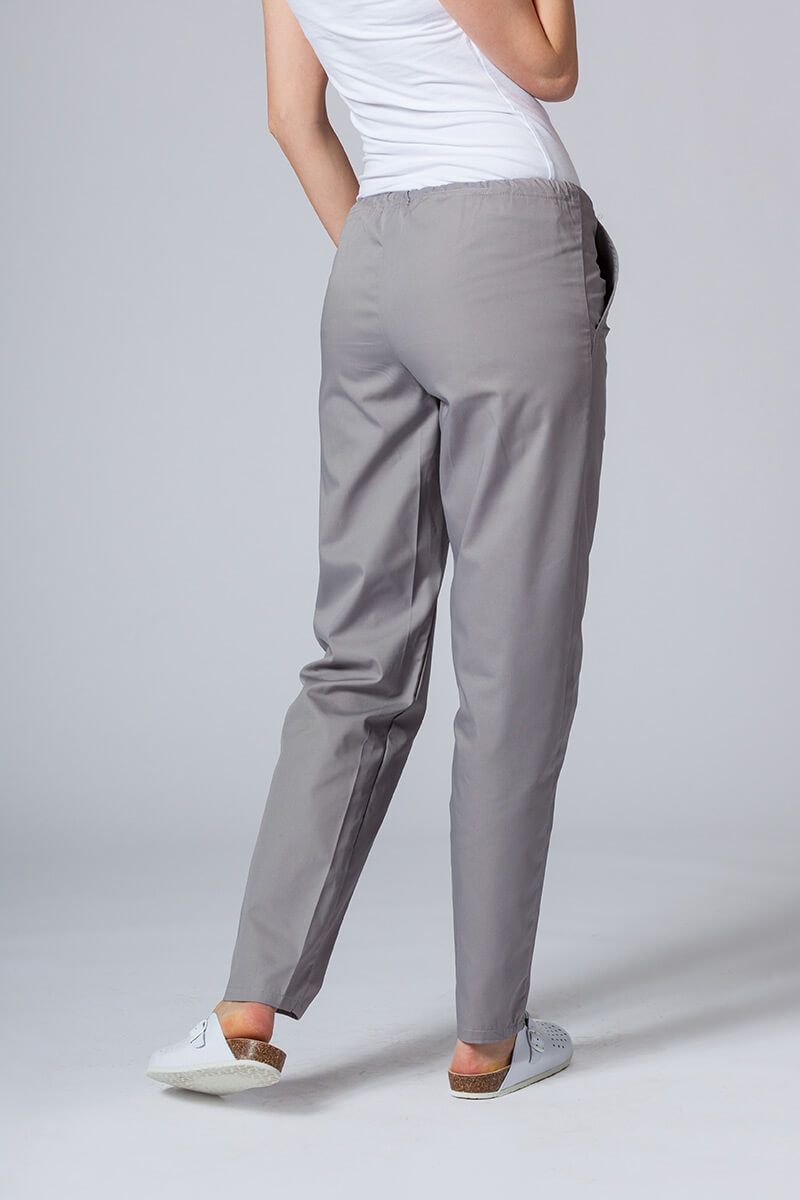 Dámske lekárske nohavice Sunrise Uniforms Basic Regular šedé-1