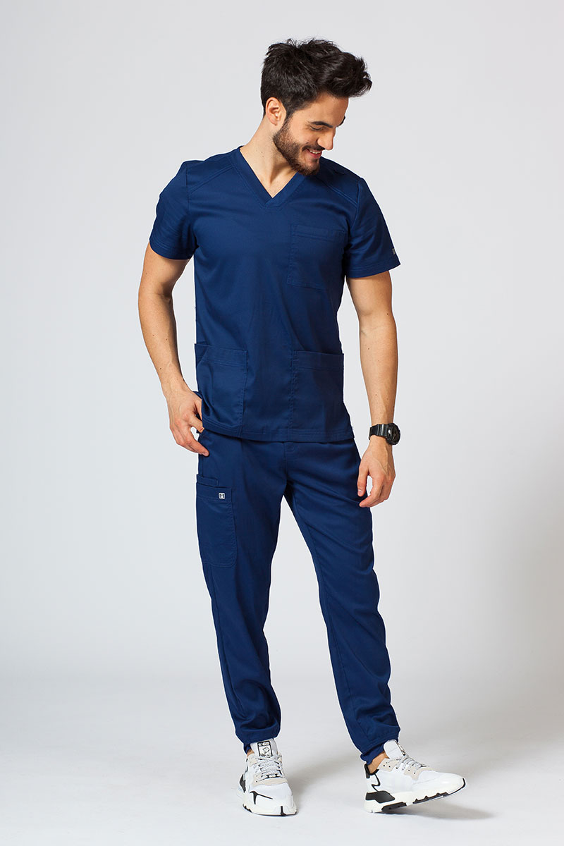 Lekárske nohavice Maevn Matrix Men jogger námornícky modré-1