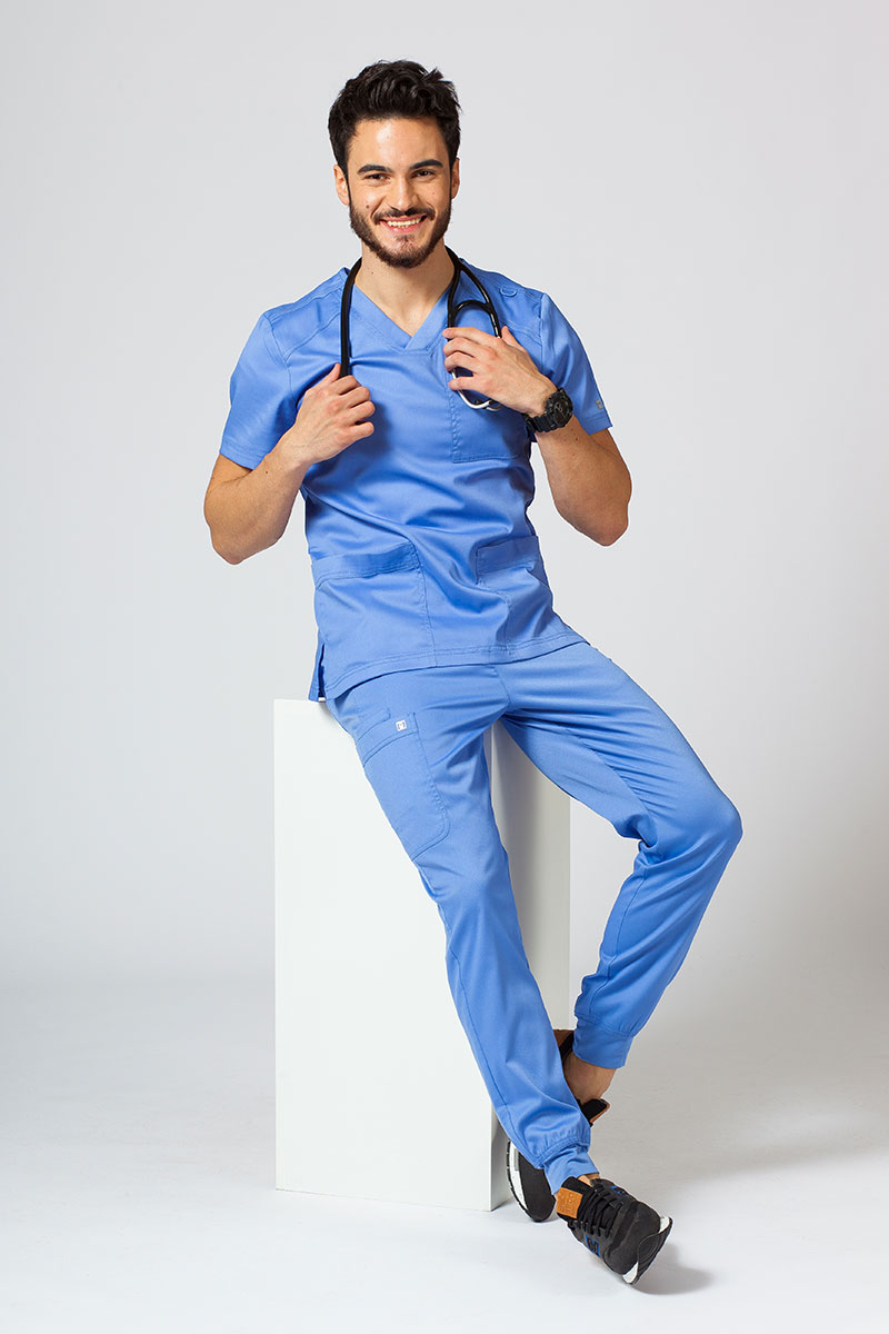 Lekárske nohavice Maevn Matrix Men jogger klasicky modré-1