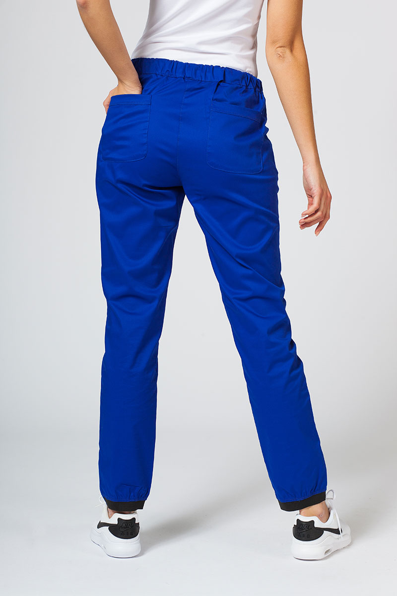 Dámska zdravotnická súprava Sunrise Uniforms Active (blúzka Kangaroo, nohavice Loose) tmavo modrá-7