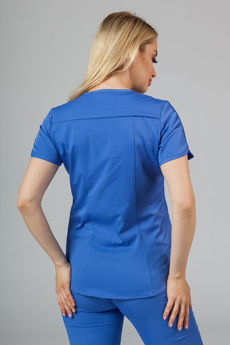Lekárska súprava Adar Uniforms Yoga klasicky modrá (s blúzou Modern - elastic)-3
