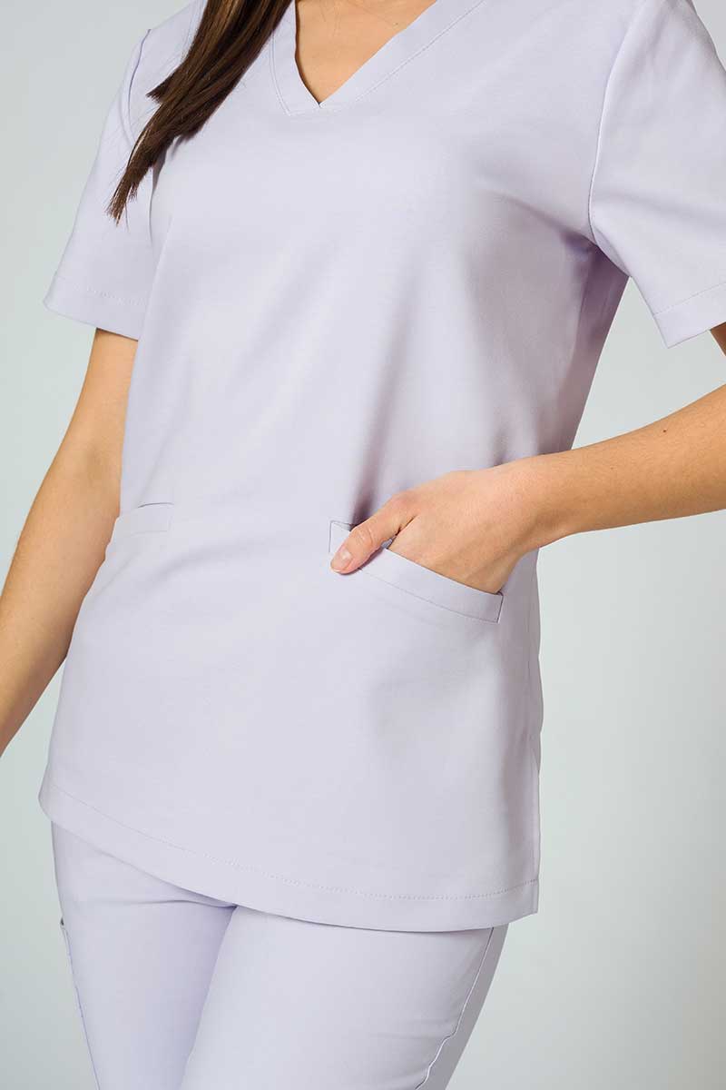 Zdravotnická súprava Sunrise Uniforms Premium (blúzka Joy, nohavice Chill) lavandulová-4