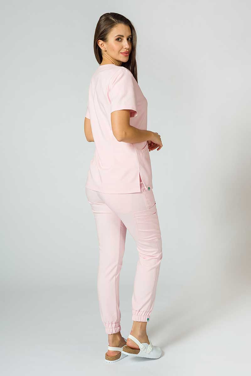 Dámske nohavice Sunrise Uniforms Premium Chill jogger pastelově ružové-3