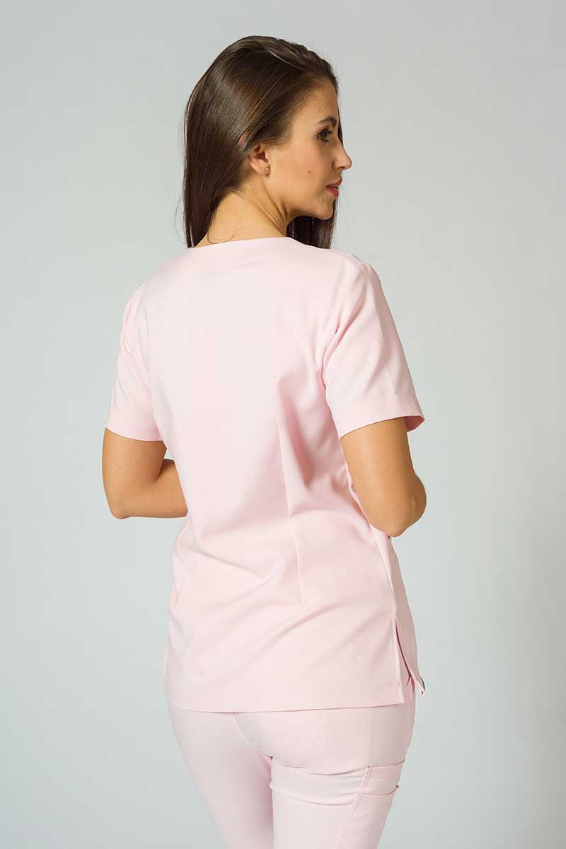 Zdravotnická súprava Sunrise Uniforms Premium (blúzka Joy, nohavice Chill) pastelová ružová-4