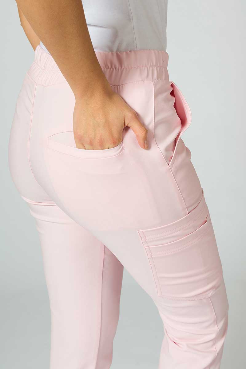 Zdravotnická súprava Sunrise Uniforms Premium (blúzka Joy, nohavice Chill) pastelová ružová-12