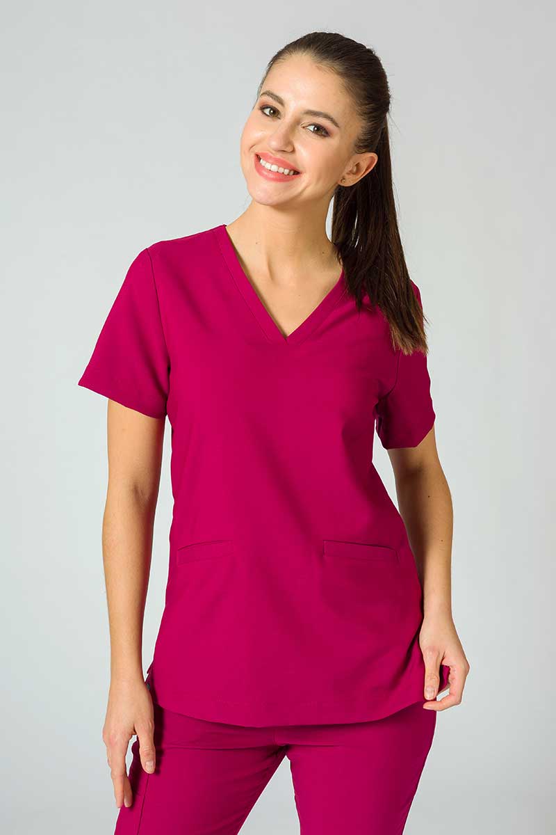 Lekárska súprava Sunrise Uniforms Premium (blúzka Joy, nohavice Chill) slivková-4