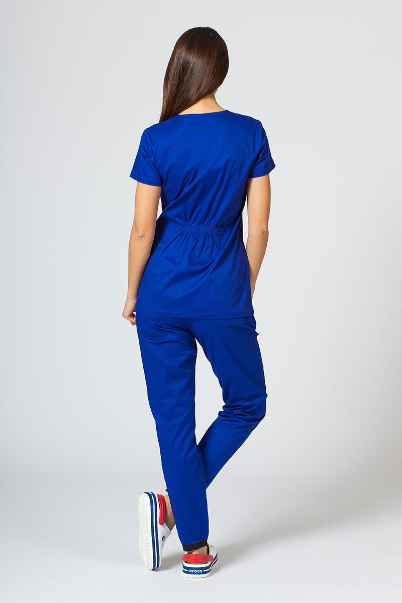 Lekárska súprava Sunrise Uniforms Active II tmavo modrá (s blúzkou Fit - elastic)-1