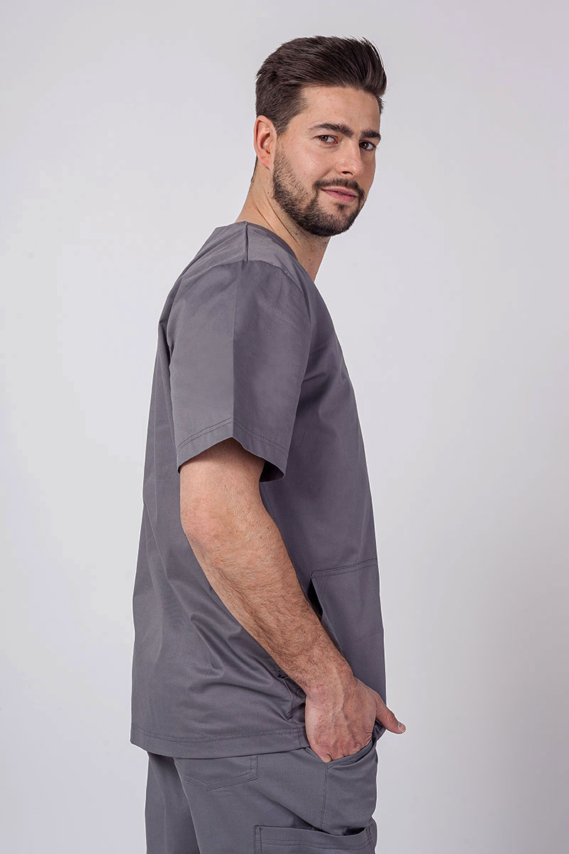 Pánska lekárska súprava Sunrise Uniforms Active (blúzka Flex, nohavice Flow) šeda-3