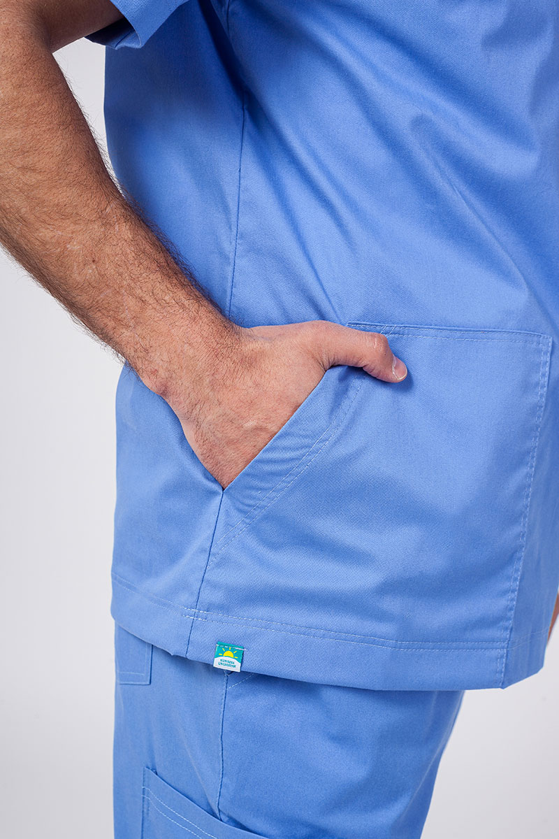 Pánska lekárska súprava Sunrise Uniforms Active (blúzka Flex, nohaviceFlow) modra-6