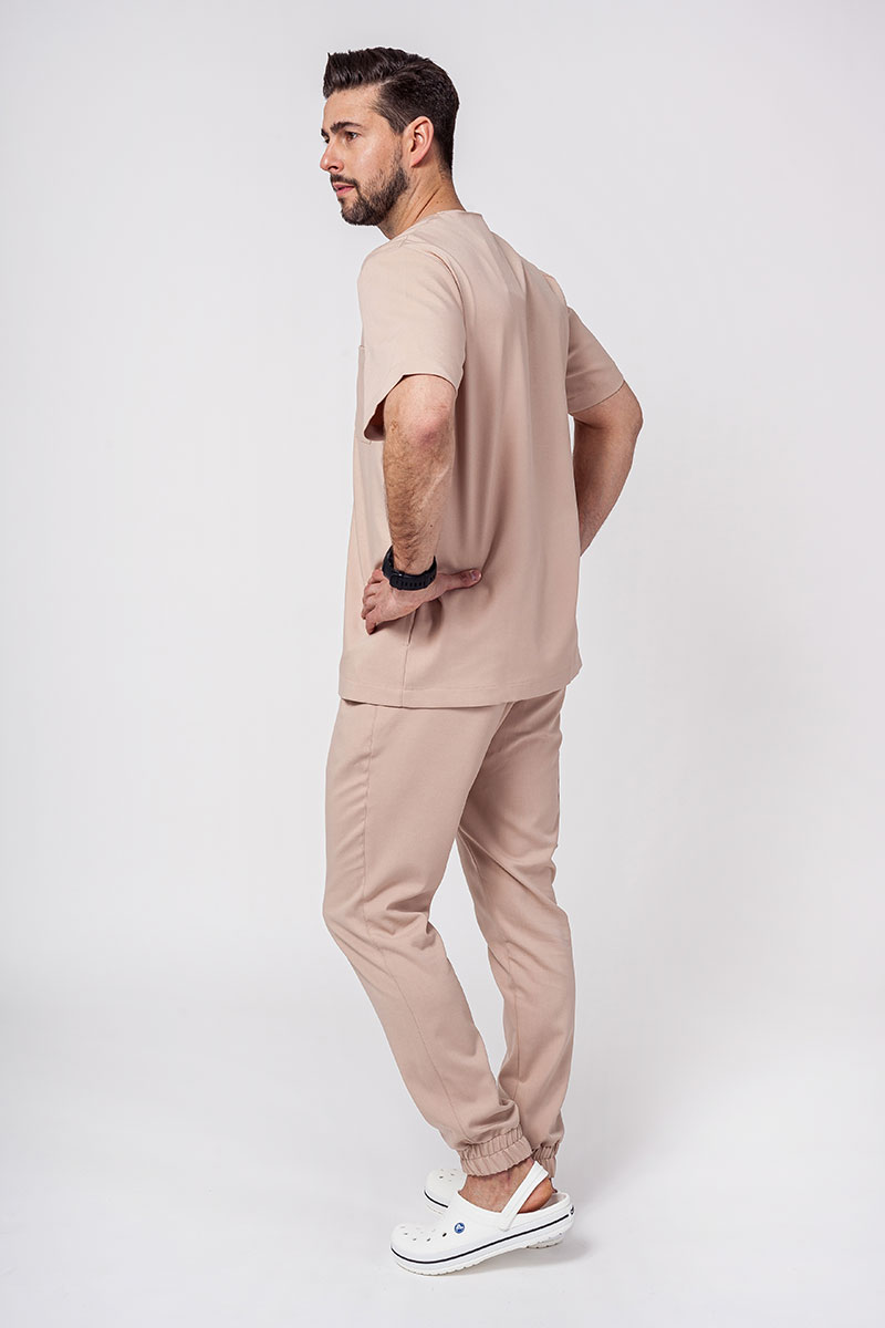 Lekárska súprava Sunrise Uniforms Premium Men (blúzka Dose, nohavice Select) béžová-3