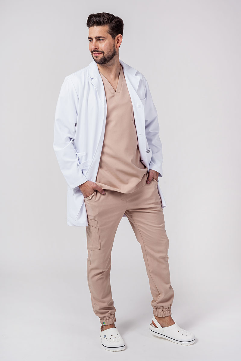 Lekárska súprava Sunrise Uniforms Premium Men (blúzka Dose, nohavice Select) béžová-13