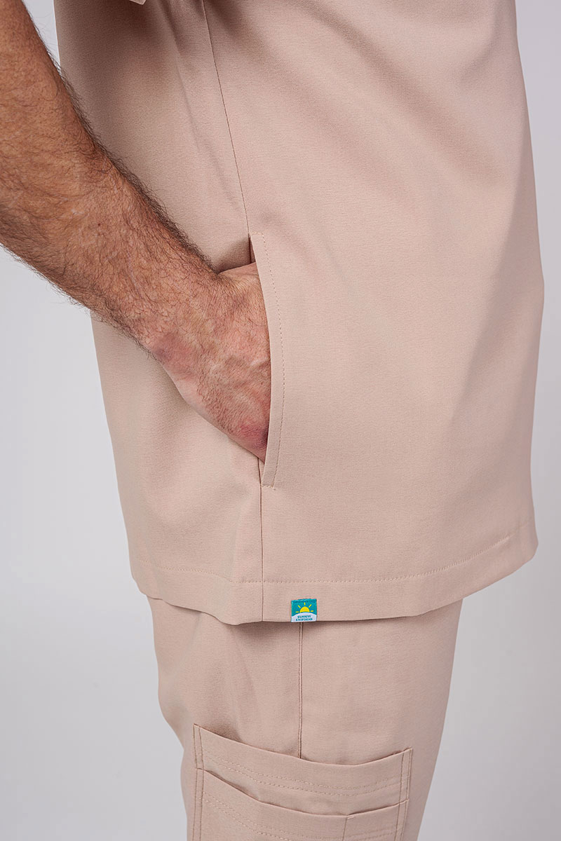 Lekárska súprava Sunrise Uniforms Premium Men (blúzka Dose, nohavice Select) béžová-6