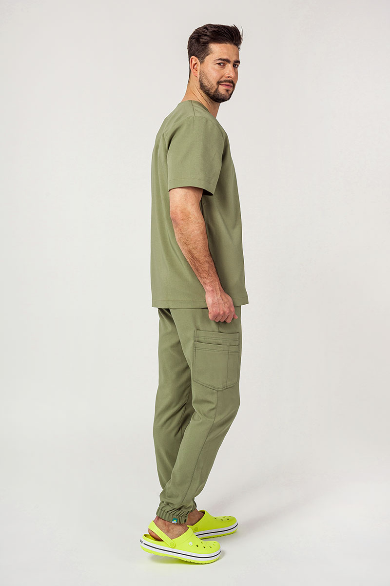 Lekárske nohavice Sunrise Uniforms Premium Select olivkové-7