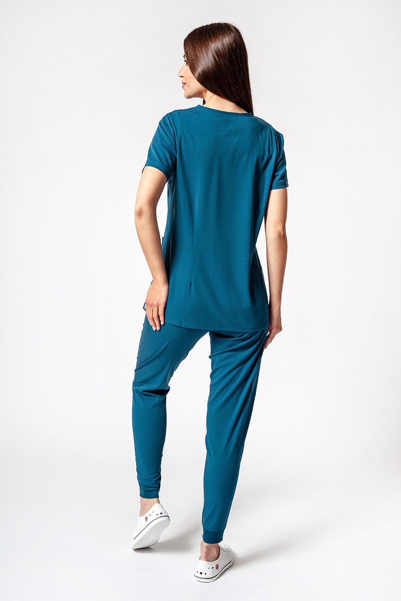 Lekárska súprava Adar Uniforms Ultimate karibsky modrá (s blúzkou Sweetheart - elastic)-1