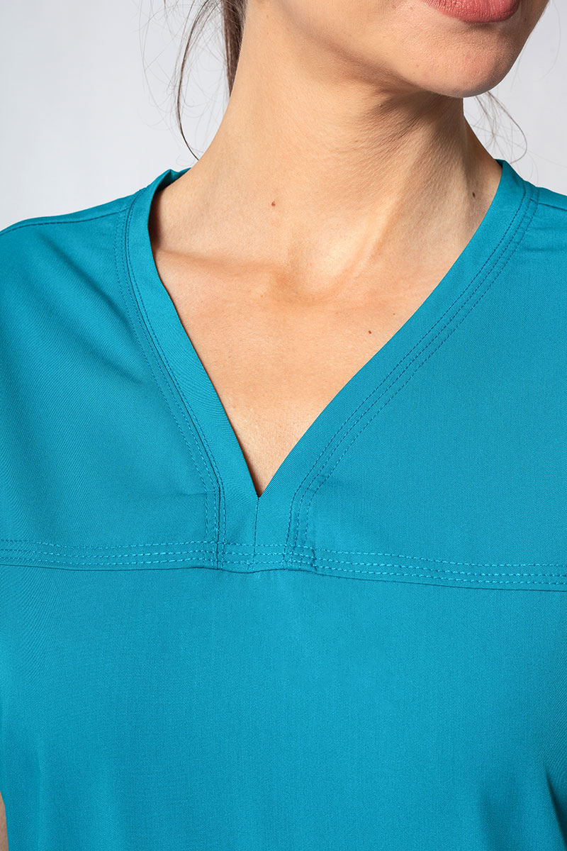Lekárska súprava Adar Uniforms Ultimate morsky modrá (s blúzkou Sweetheart - elastic)-5