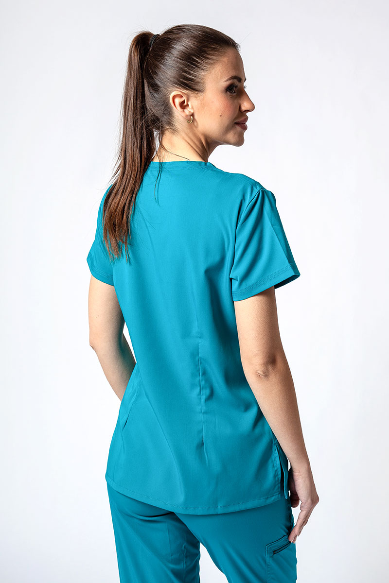 Lekárska súprava Adar Uniforms Ultimate morsky modrá (s blúzkou Sweetheart - elastic)-4