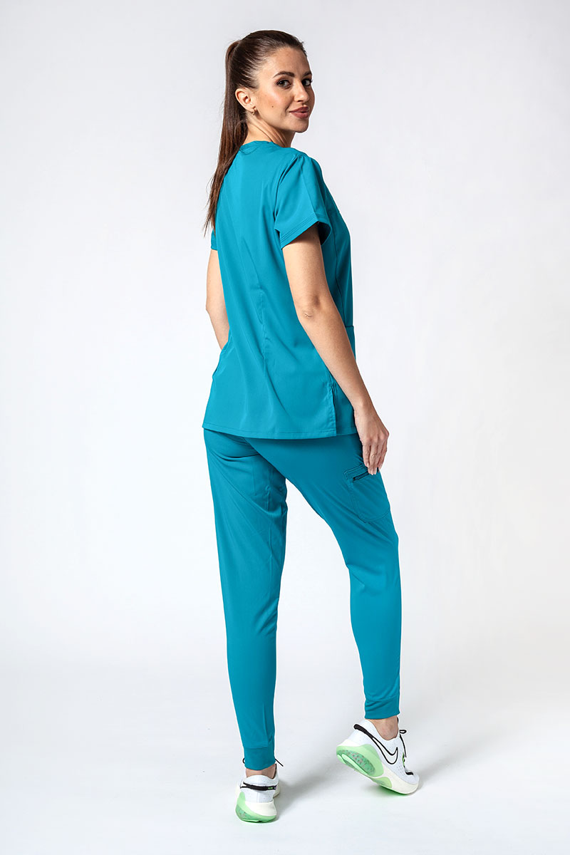 Lekárska súprava Adar Uniforms Ultimate morsky modrá (s blúzkou Sweetheart - elastic)-1