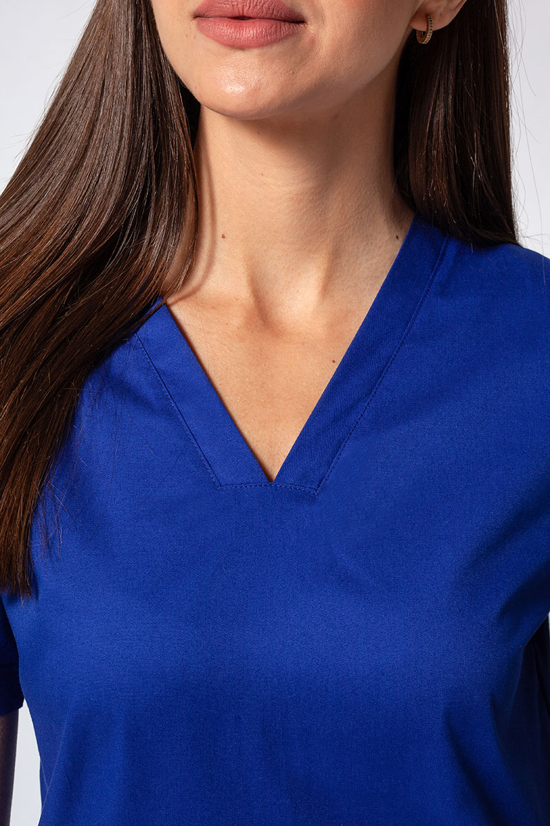 Dámska lekárska súprava Sunrise Uniforms Active III (blúzka Bloom, nohavice Air) tmavo modrá-4
