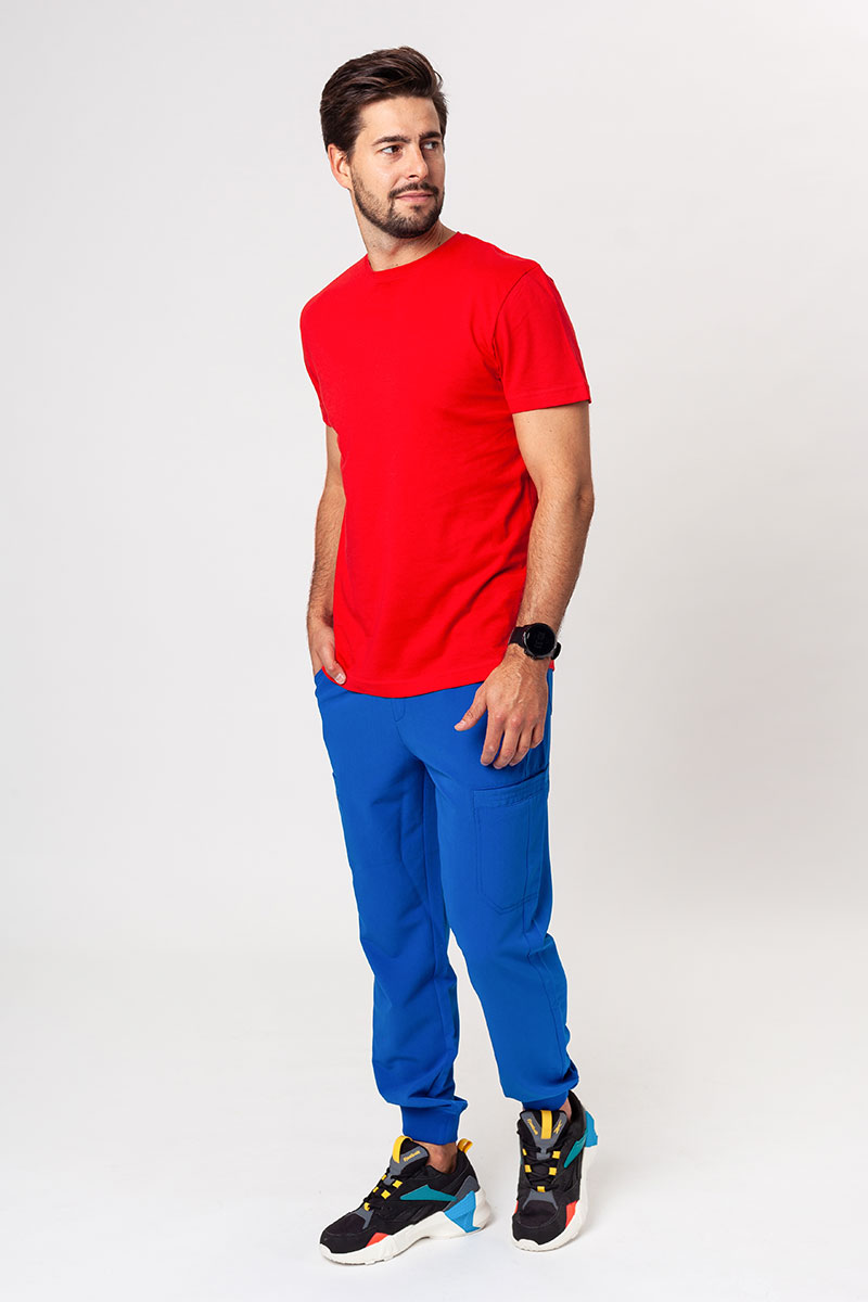 Pánske tričko Malfini Origin (štandard GOTS - organická bavlna) červená-1