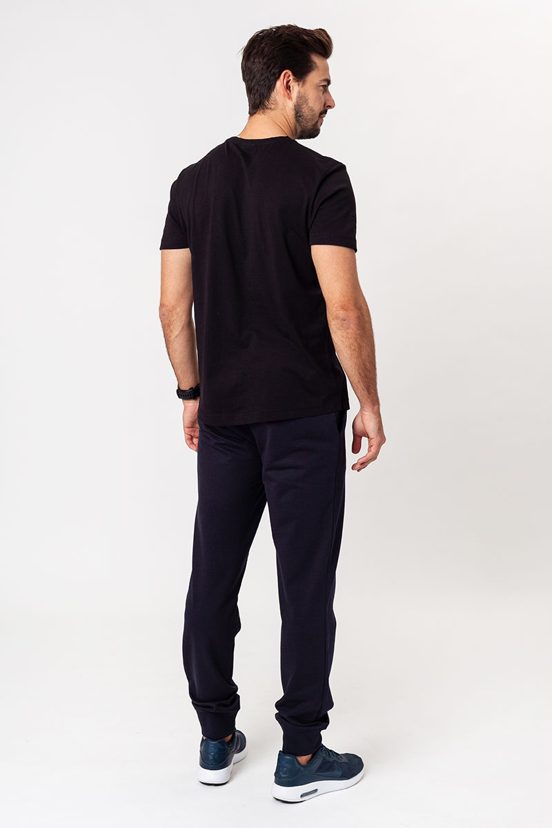 Pánske tričko Malfini Origin (štandard GOTS - organická bavlna) čierna-3