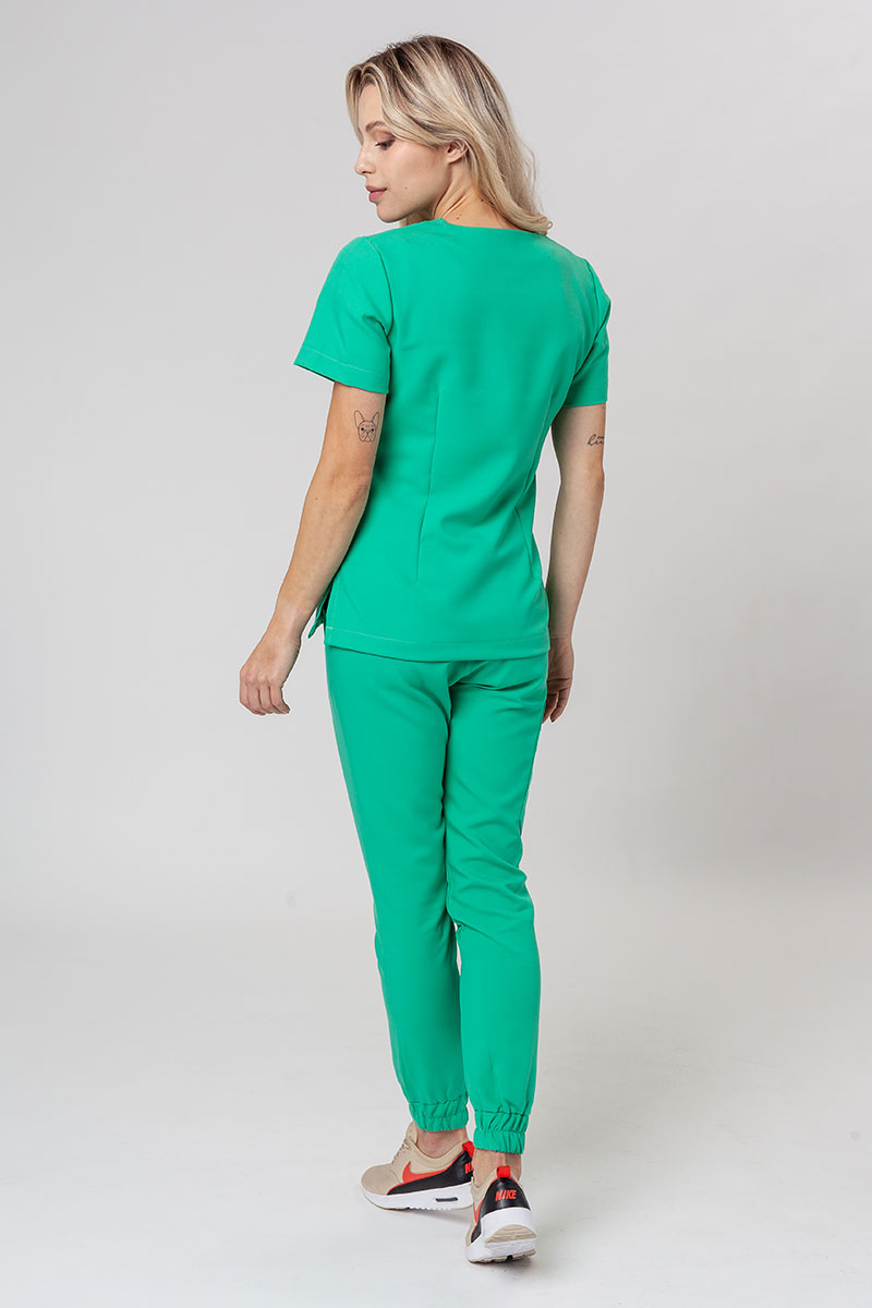 Lekárska súprava Sunrise Uniforms Premium (blúzka Joy, nohavice Chill) jasno zelená-1