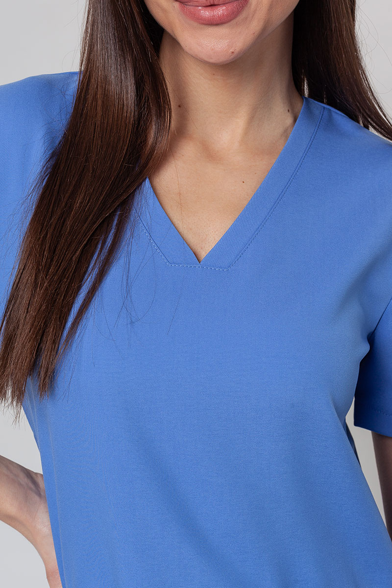 Lekárska súprava Sunrise Uniforms Premium (blúzka Joy, nohavice Chill) modrá-4