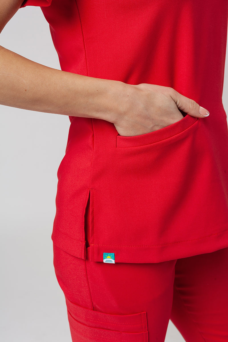 Lekárska súprava Sunrise Uniforms Premium (bluza Joy, spodnie Chill) červená-5