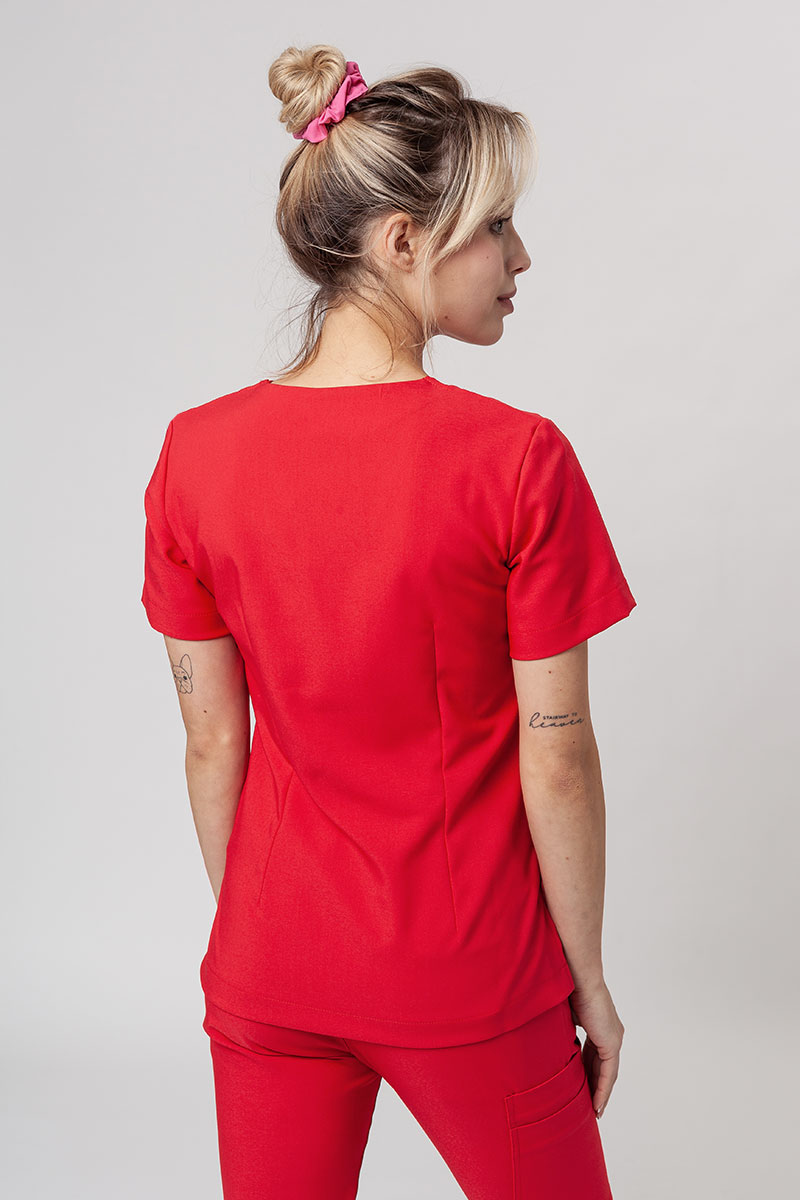 Lekárska súprava Sunrise Uniforms Premium (blúza Joy,  nohavice Chill) červená-3