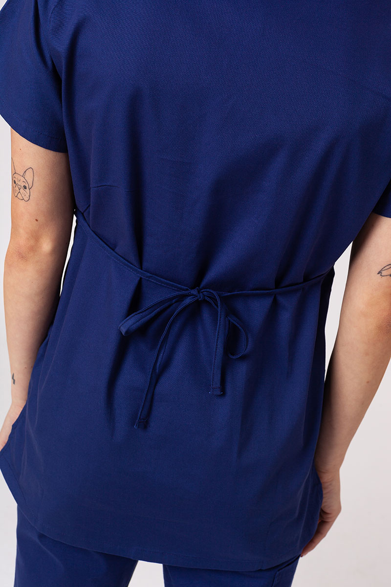 Lekárska dámska súprava Dickies EDS Signature Wrap (halena Mock, nohavice Pull-on) námornická modrá-4