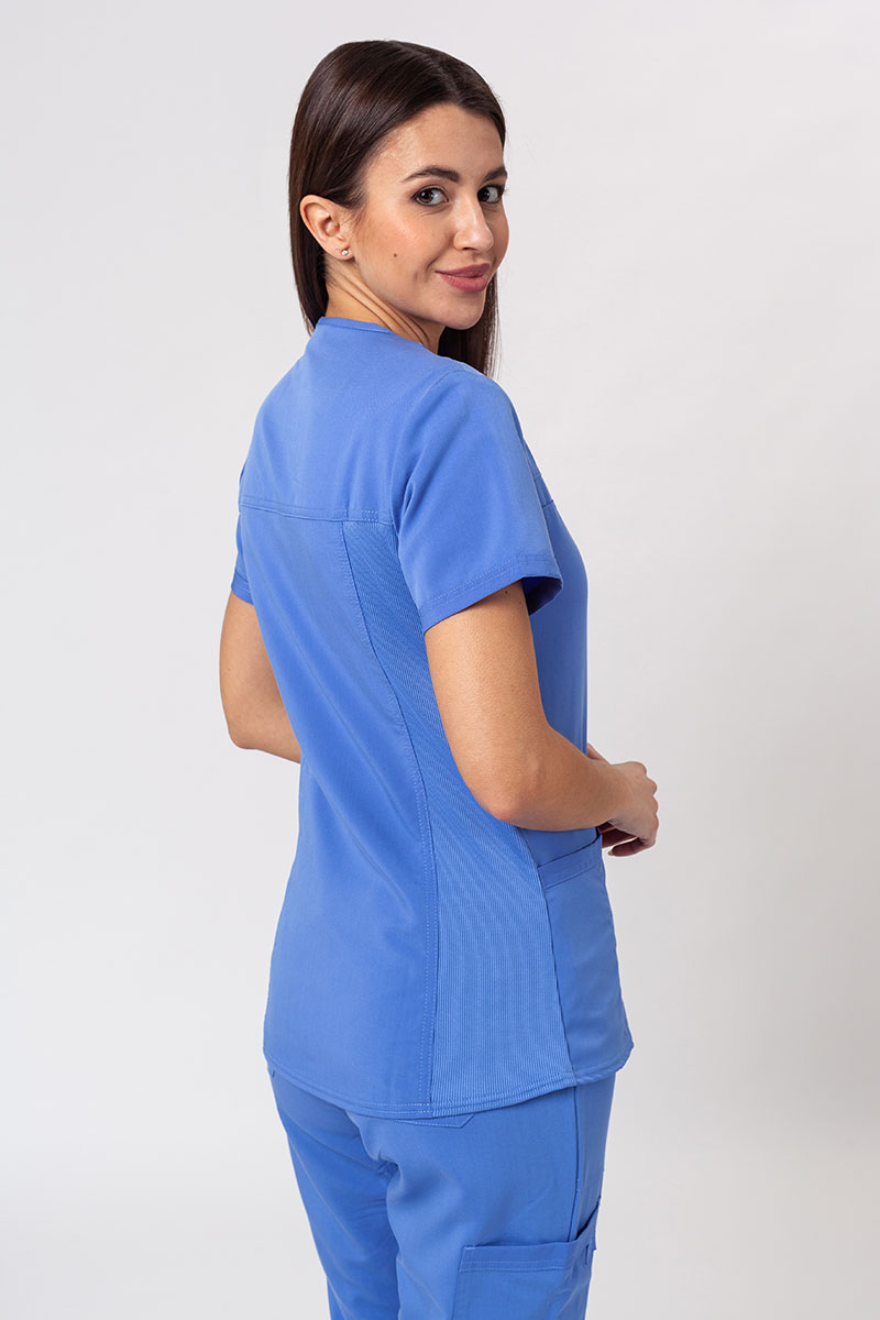 Lekárska dámska súprava Dickies Balance (blúza V-neck, spodná Mid Rise) klasicky modrá-3