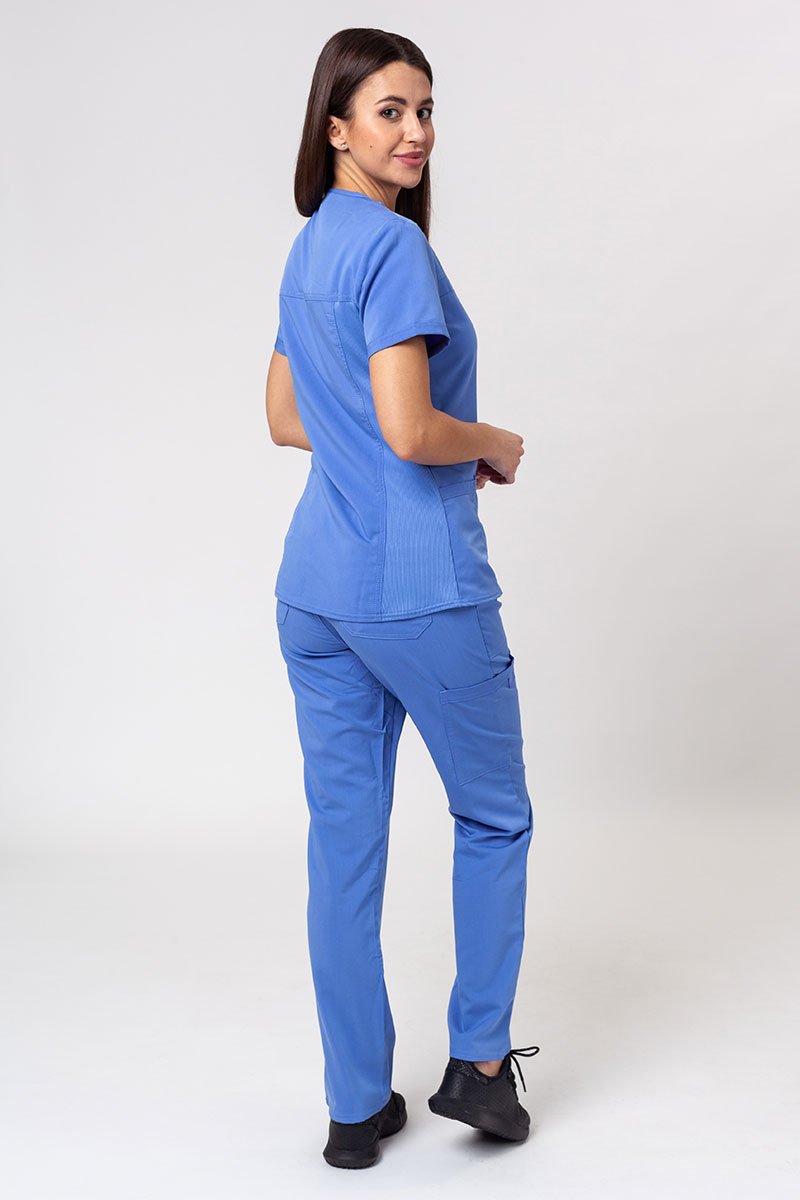 Lekárska dámska súprava Dickies Balance (blúza V-neck, spodná Mid Rise) klasicky modrá-1