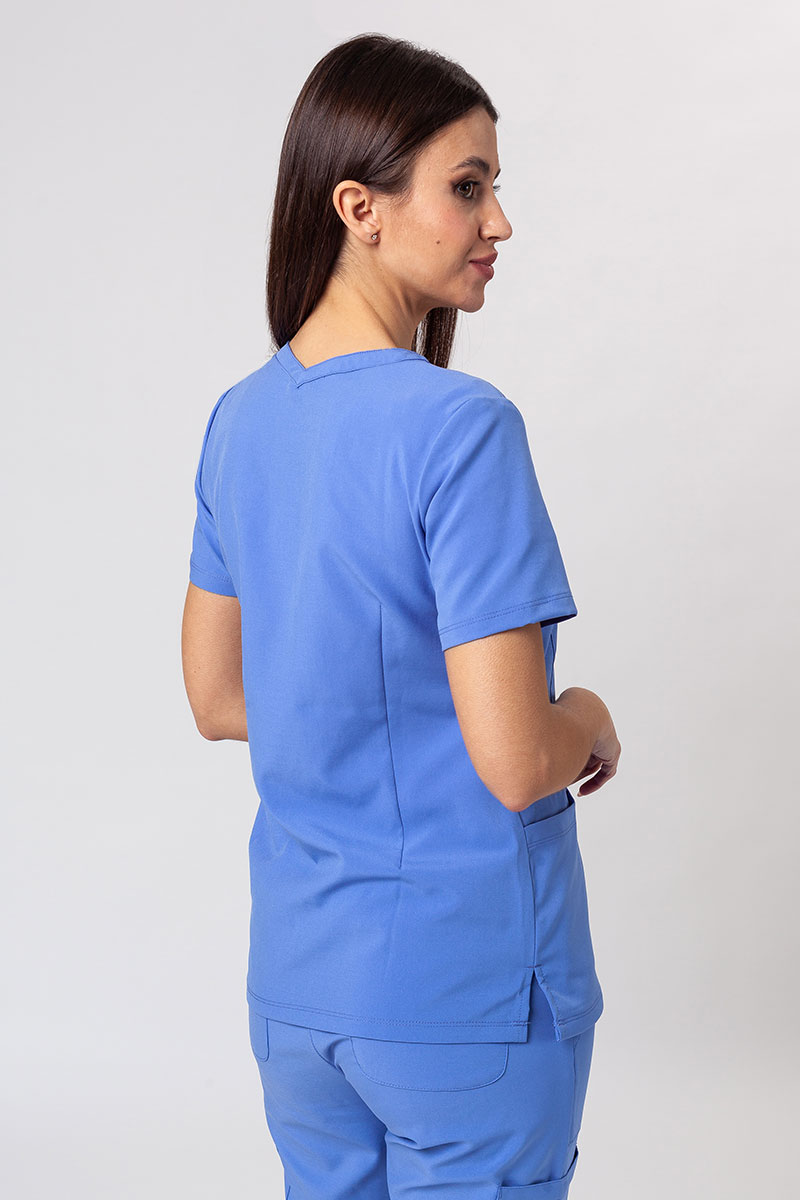 Zdravotnícka súprava Maevn Momentum (blúzka Double V-neck, nohavice 6-pocket) klasicky modrá-3
