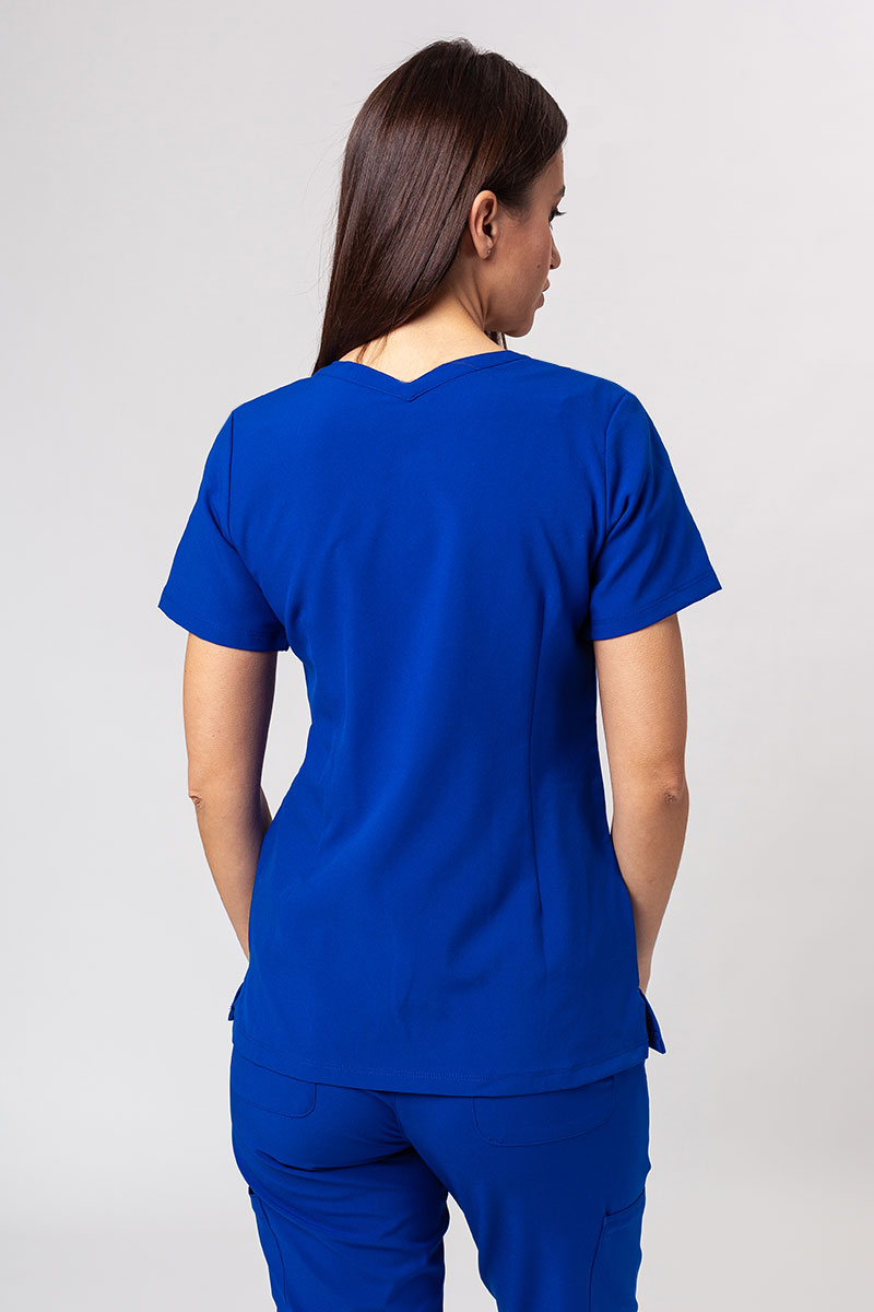 Lekárska súprava Maevn Momentum (blúzka Double V-neck, nohavice 6-pocket) tmavo modrá-3