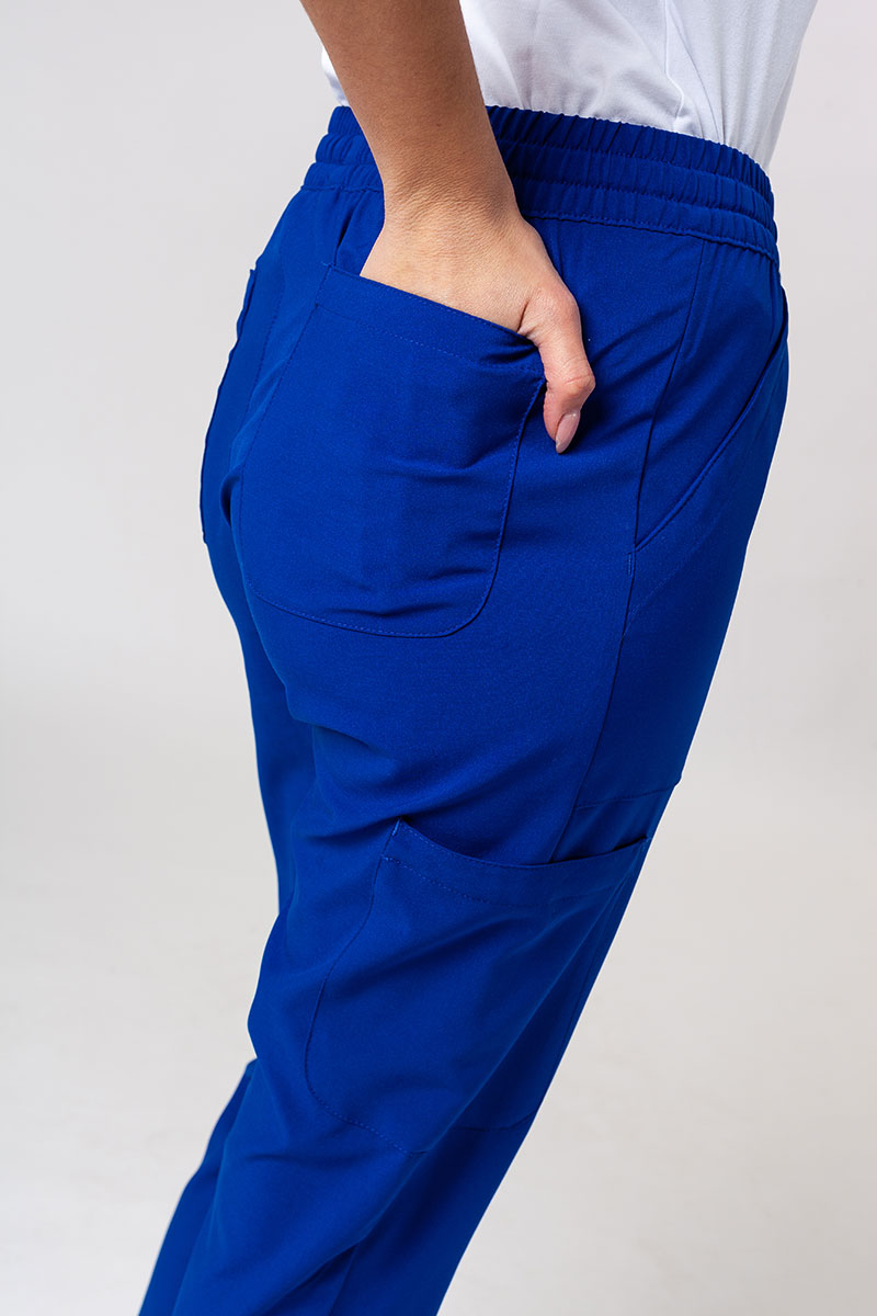 Lekárska súprava Maevn Momentum (blúzka Double V-neck, nohavice 6-pocket) tmavo modrá-12