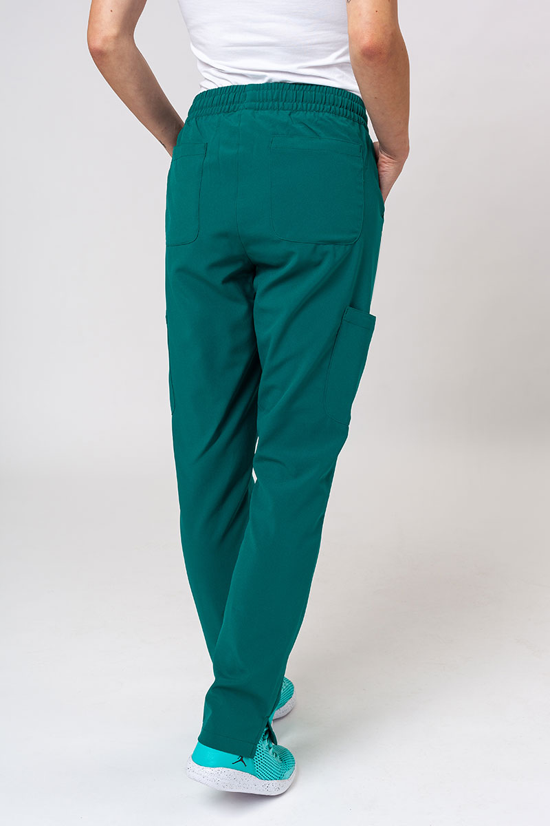 Lekárska súprava Maevn Momentum (blúzka Double V-neck, nohavice 6-pocket) zelená-9