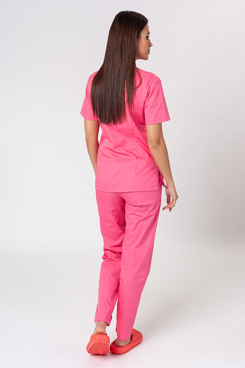 Lekárska dámska blúzka Sunrise Uniforms Basic Light ružová-6
