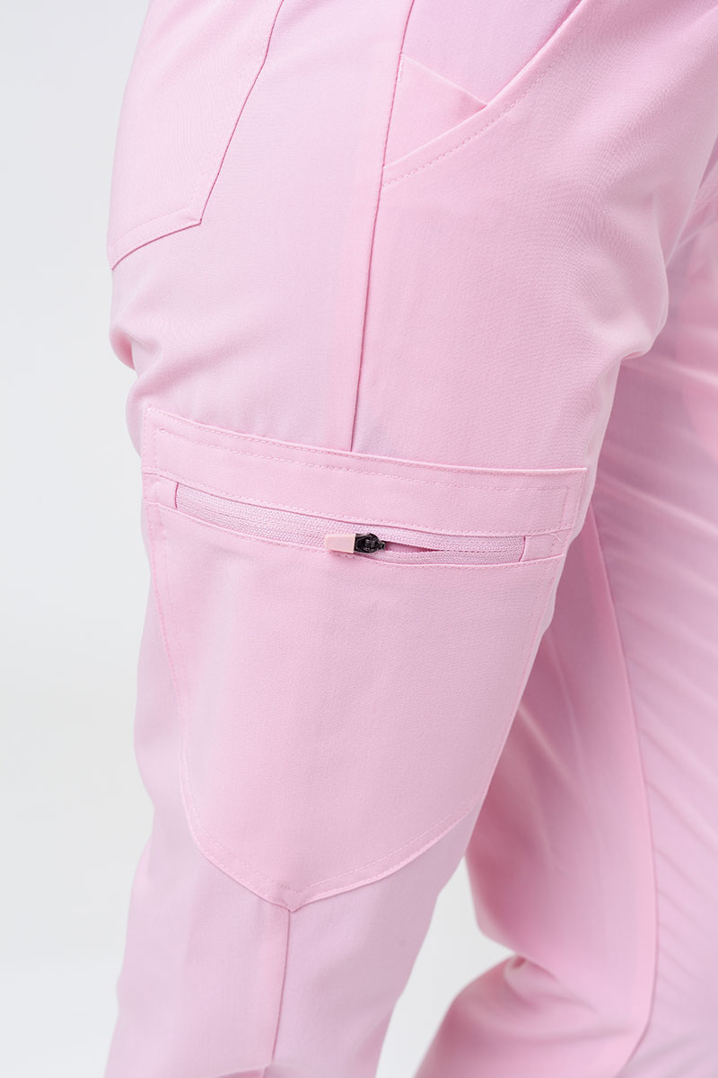Dámske lekárske nohavice Uniforms World 518GTK™ Avant Phillip ružové-4