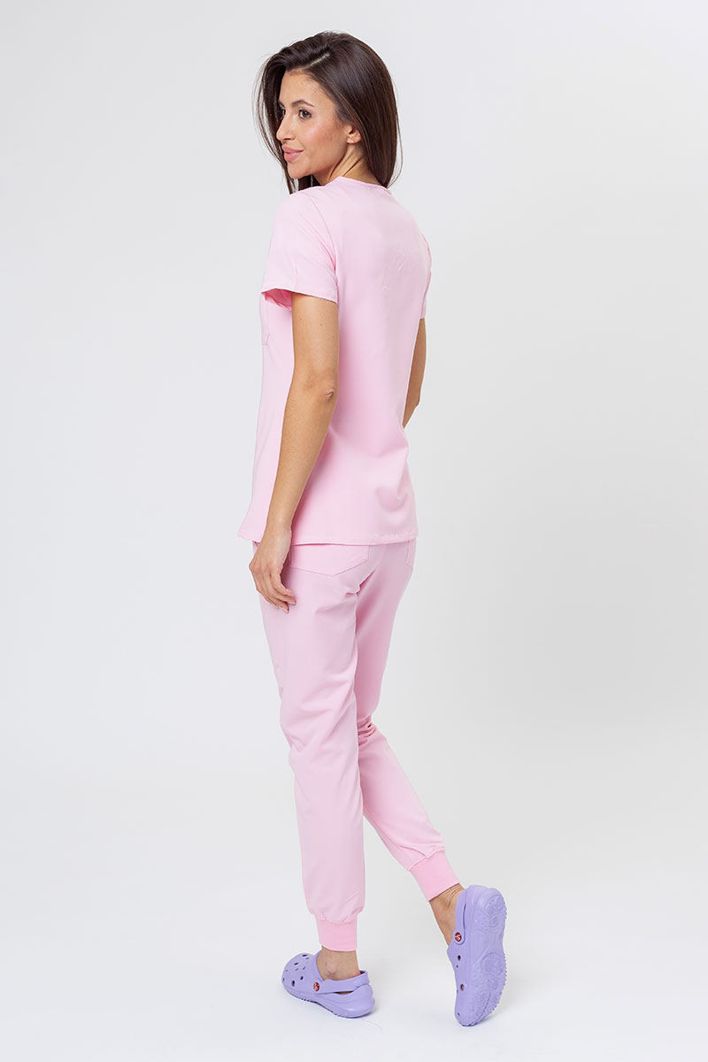 Dámska lekárska blúza Uniforms World 518GTK™ Phillip ružová-5