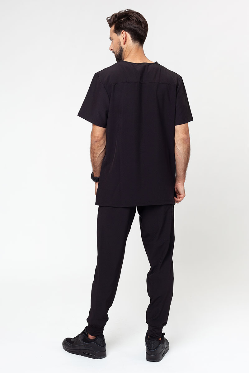 Pánska lekárska blúza Uniforms World 309TS™ čierna-6